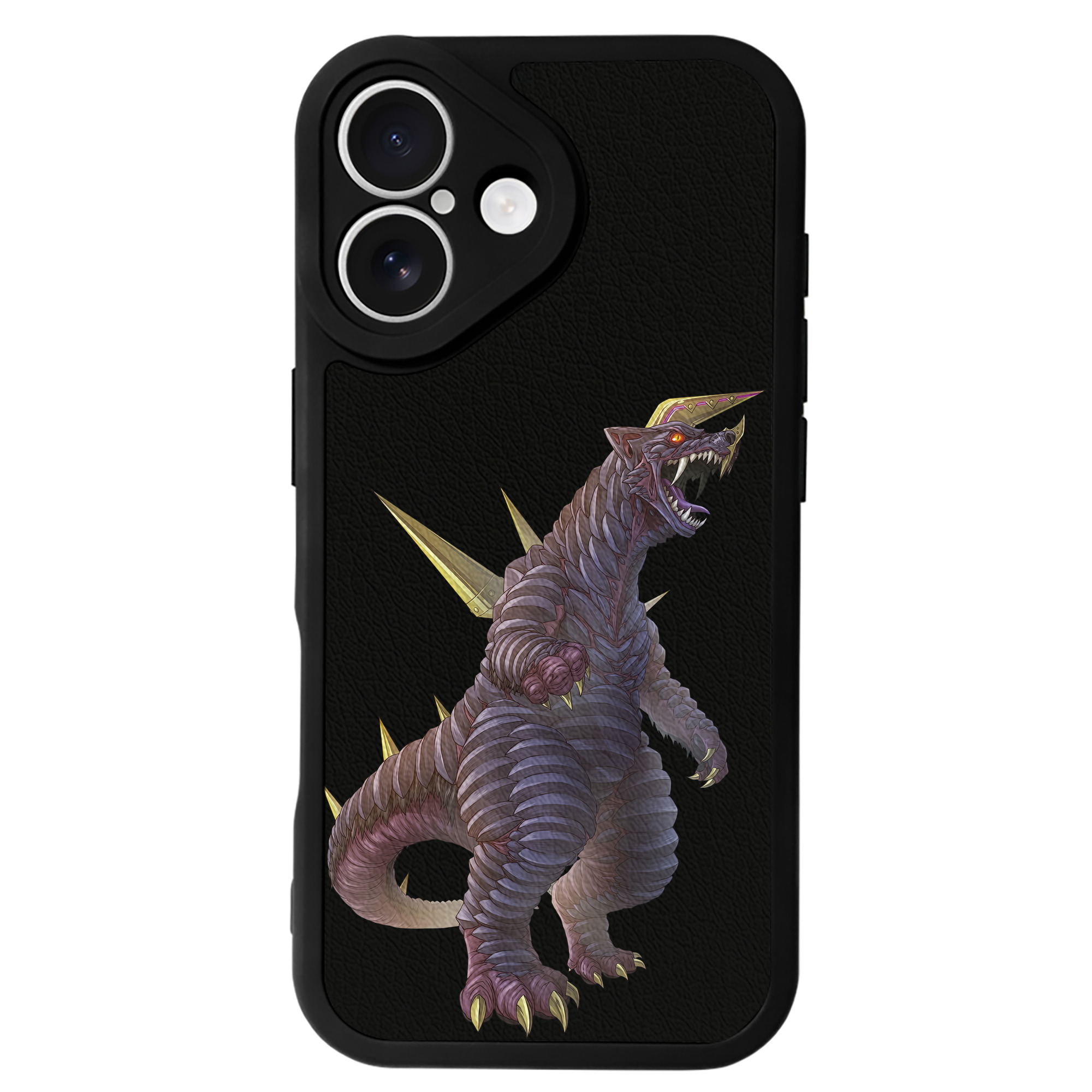 （画像用） ウルトラマン Ultraman 【iPhone 16シリーズ対応】シリコンスマホケース（レザー調） 材質：シリコン